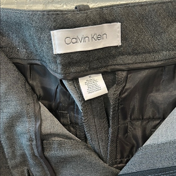 Calvin Klein Gray Dress Pants - Picture 4 of 6